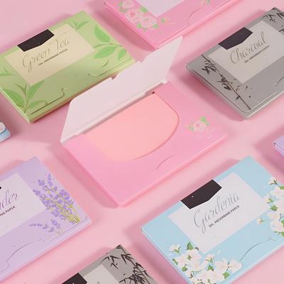 100 stücke Gesichts Öl Blotting Blätter Papier Matte Gesicht Tücher Öl Kontrollieren Öl-absorbieren Gesicht Reinigung Schönheit Make-Up Werkzeuge zubehör