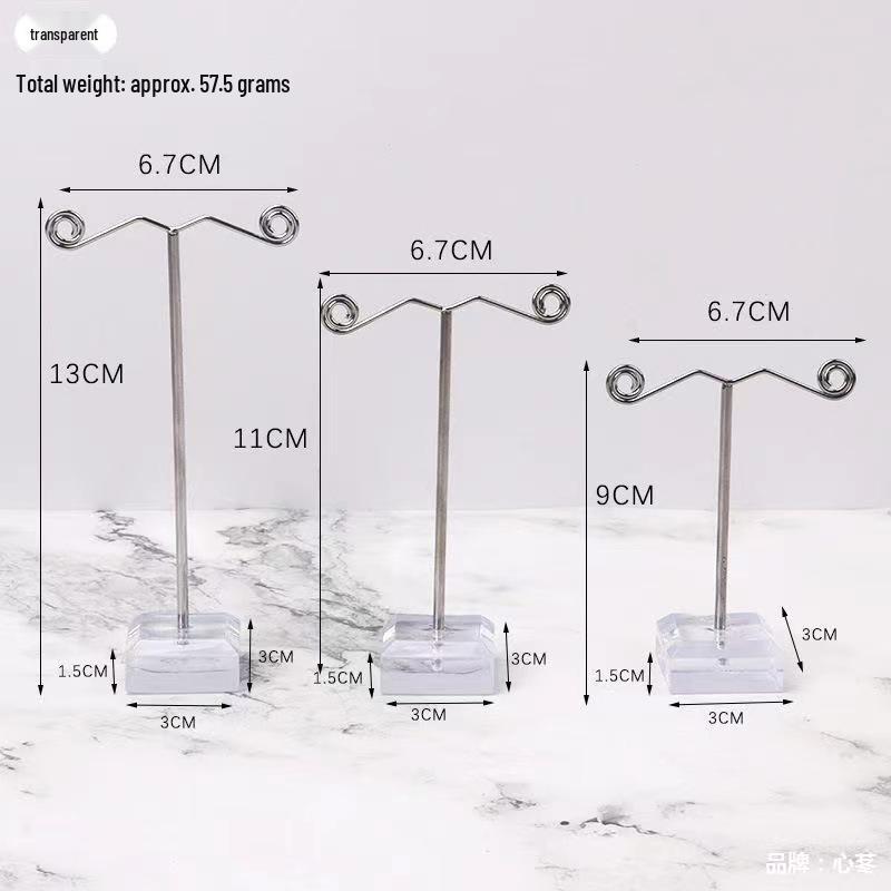 Acrylic Earring Holder Jewelry Display Stand