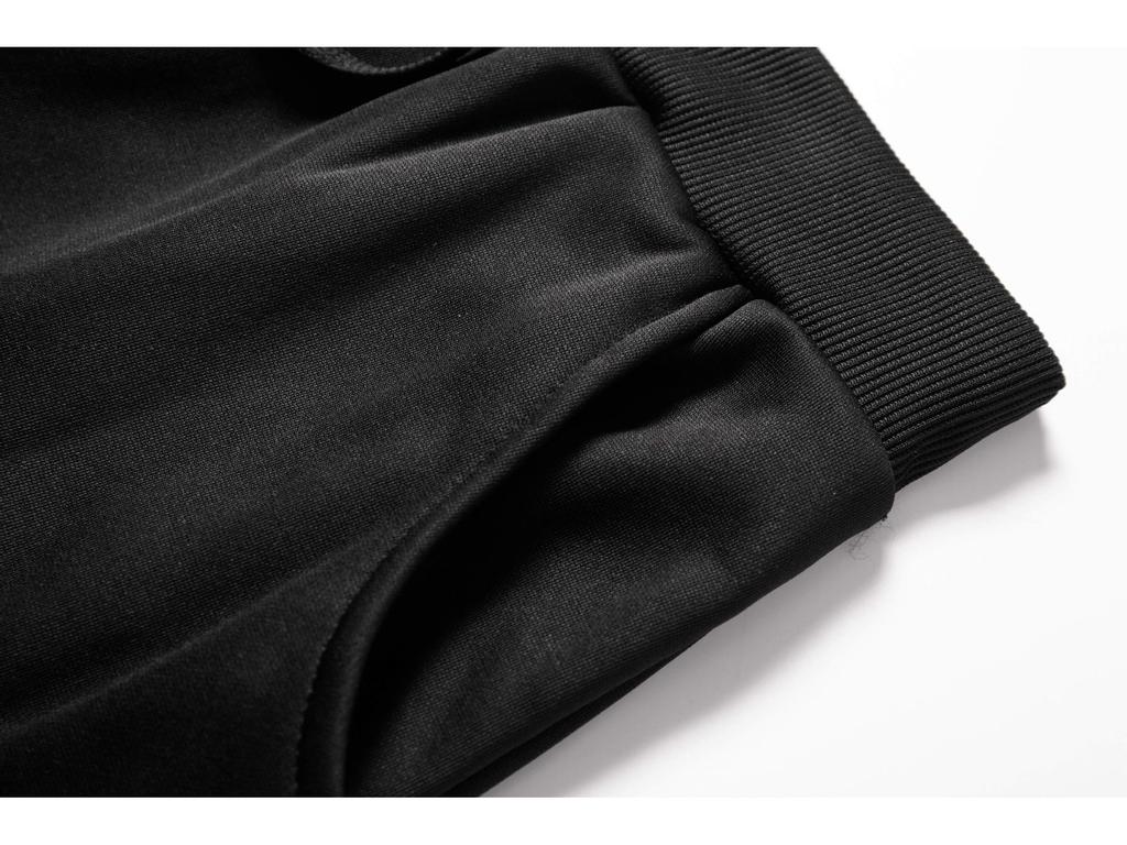 Men's Winter Thick Velvet Hoodie & Jacket Set - Warm & Casual Sportswear