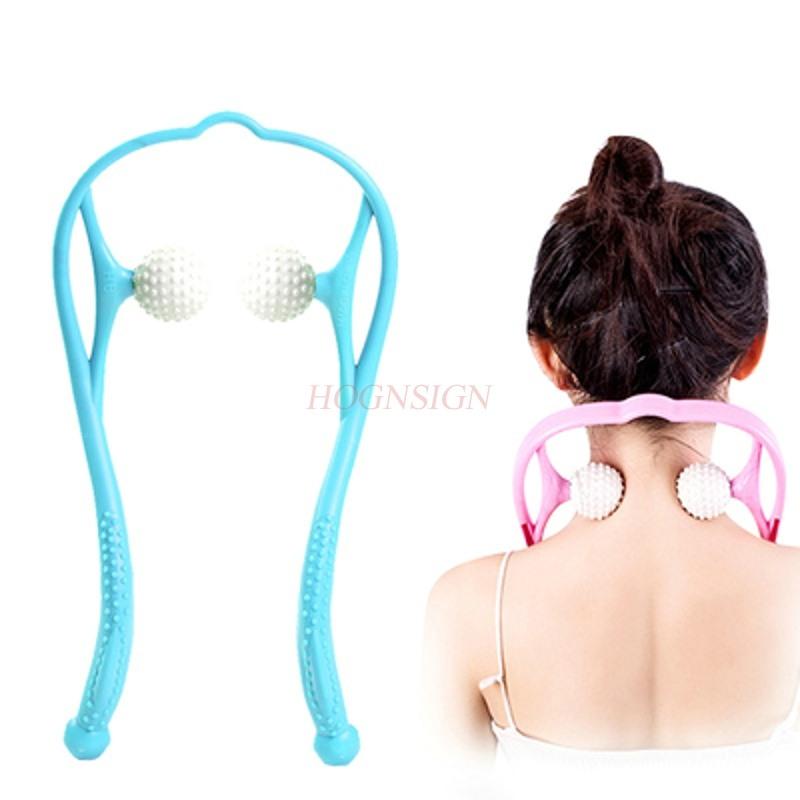 Manual cervical massager neck clamp neck massager shoulder and neck massage home office use