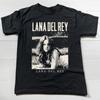 HOT! Lana Del Rey Blue Banisters Retro Graphic Unisex Black T-shirt Size S-5XL