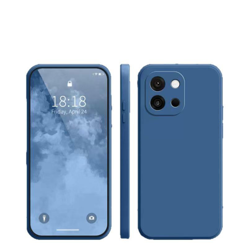 Imitation liquid silicone for OnePlus 13T Rubik's Cube straight edge mobile phone case ACE5Pro Internet celebrity 1 + 12 skin-friendly feel case