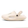 Hole Shoes Men's New Summer Wear Non-slip and Breathable Thick-soled Bag Head Slippers Casual Seaside Beach Sandals