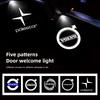 Car Door Wireless Welcome Light LED HD Projector Lamp  Decoration Atmosphere Lights For Volvo Rdesign Polestar AWD V50 S60 XC60