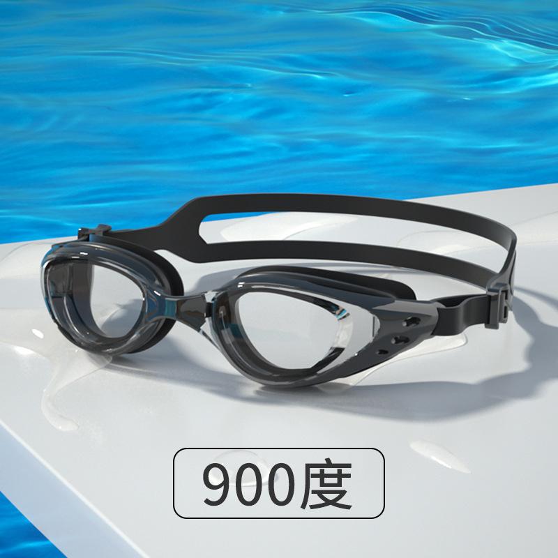 

Очки для плавания при близорукости, водонепроницаемые и противотуманные, прозрачные, с фабрики оптом