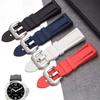 Watch bandPaneraiWatch strap for men and womenPAM11Silicone Rubber Belt Waterproof Watch Strap20mm 24mm26mm
