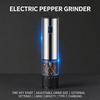 Electric Salt and Pepper Grinder Automatic Rechargeable Pepper Mill Shakers External Adjustable Coarseness Kitchen Appliances