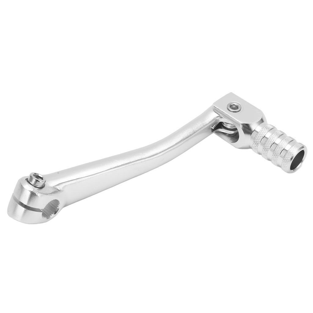 Motorcycle Kick Starter Lever Pedal Sensitive CNC Aluminium Universal Motorbike AccessorySilver