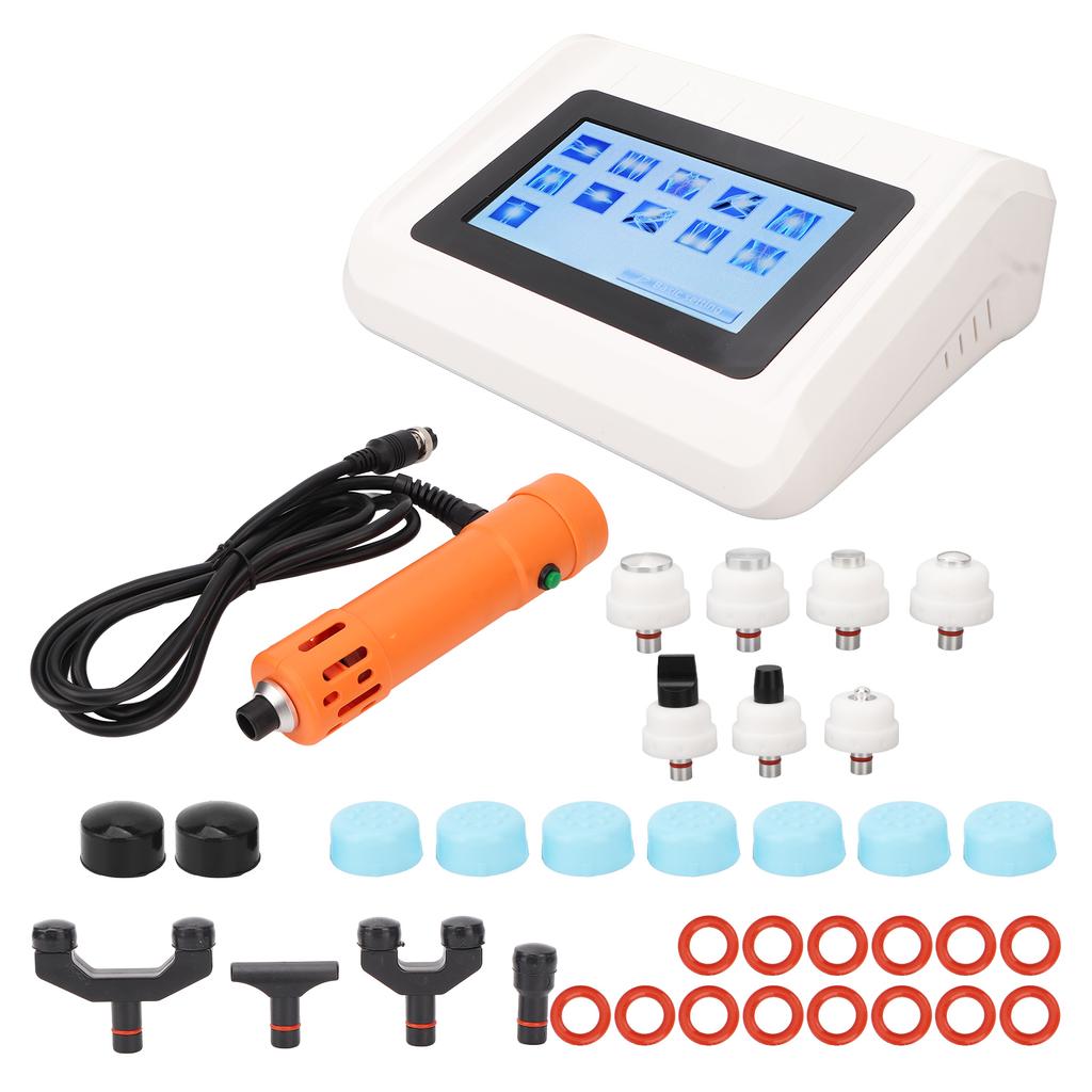 ED Treatment Shockwave Machine Extracorporeal 16 Frequency Gears Shockwave Therapy Device Orange