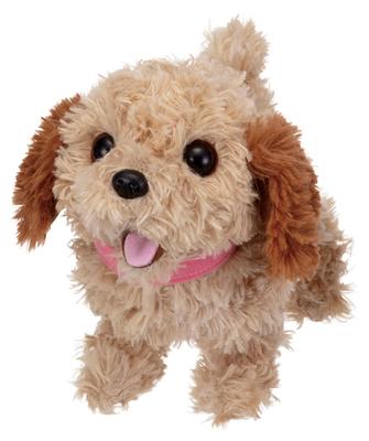 Iwaya (IWAYA) Electric Animal Dog Plush Toy, Exploding with Joy! Welcome Woof Cockapoo, ST Mark Certified, Battery-Operated, Ages 3 and Up