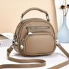 Trendy Simple Pu Handheld Tote With Stitching Details For Casual Wear