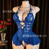 Popular Sexy Lace Suspender Skirt Summer Thin Couple Sexy Underwear Women's Source Factory