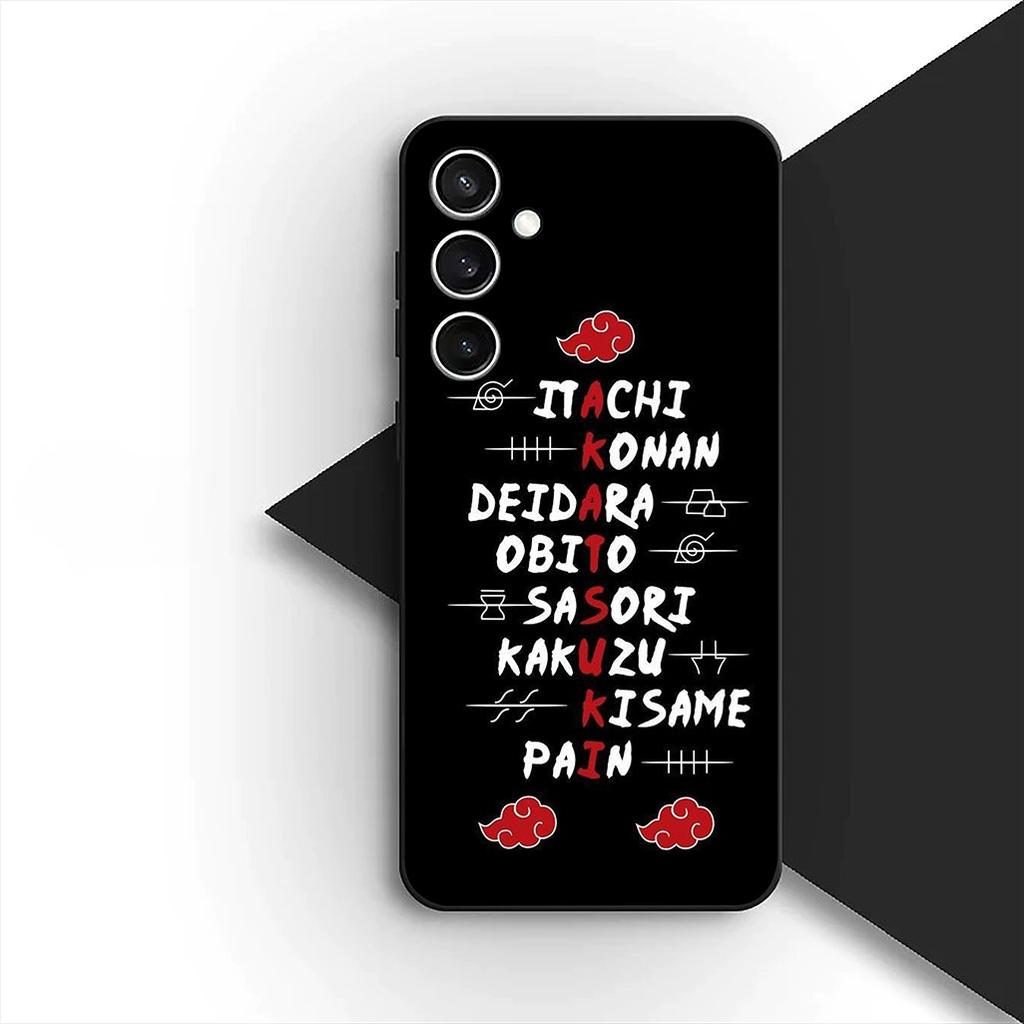 KISAME Itachi Uchiha Narutos Akatsuki Phone Case for Apple iPhone 12 13 Pro Max Mini ProMax X XR Air XS 12Pro 13Pro Cover