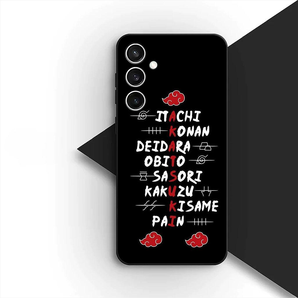 

KISAME Itachi Uchiha Narutos Akatsuki Phone Case for Samsung Galaxy A35 A36 A55 A26 A05 A06 A14 A50 A51 A53 A54 A12 A13 A23 Galaxy A50