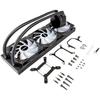 Refroidissement liquide - unykach - aquastorm 360 - compatible intel/amd - aluminium/cuivre - noir