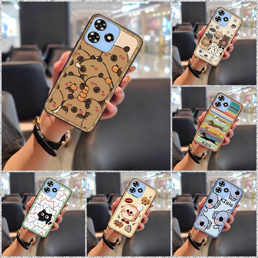 Cute Phone Pouch Phone Case For ZTE Blade A73 4G/V50 Smart/V50 Design 4G/Axon50Lite Durable Protective Dirt-resistant