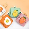 Multipurpose Leather Earphone Bag Cute Fruit Coin Purse Storage Bag Mini Lipstick Bag  Student