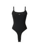 Kakipointeu Stud Bodysuit Sleeveless (Black)