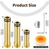 Metal Shower Elbow Water Supply Adapters Pipe Extension Link Suitable for K-98350 for Secure Installation & No Leaks
