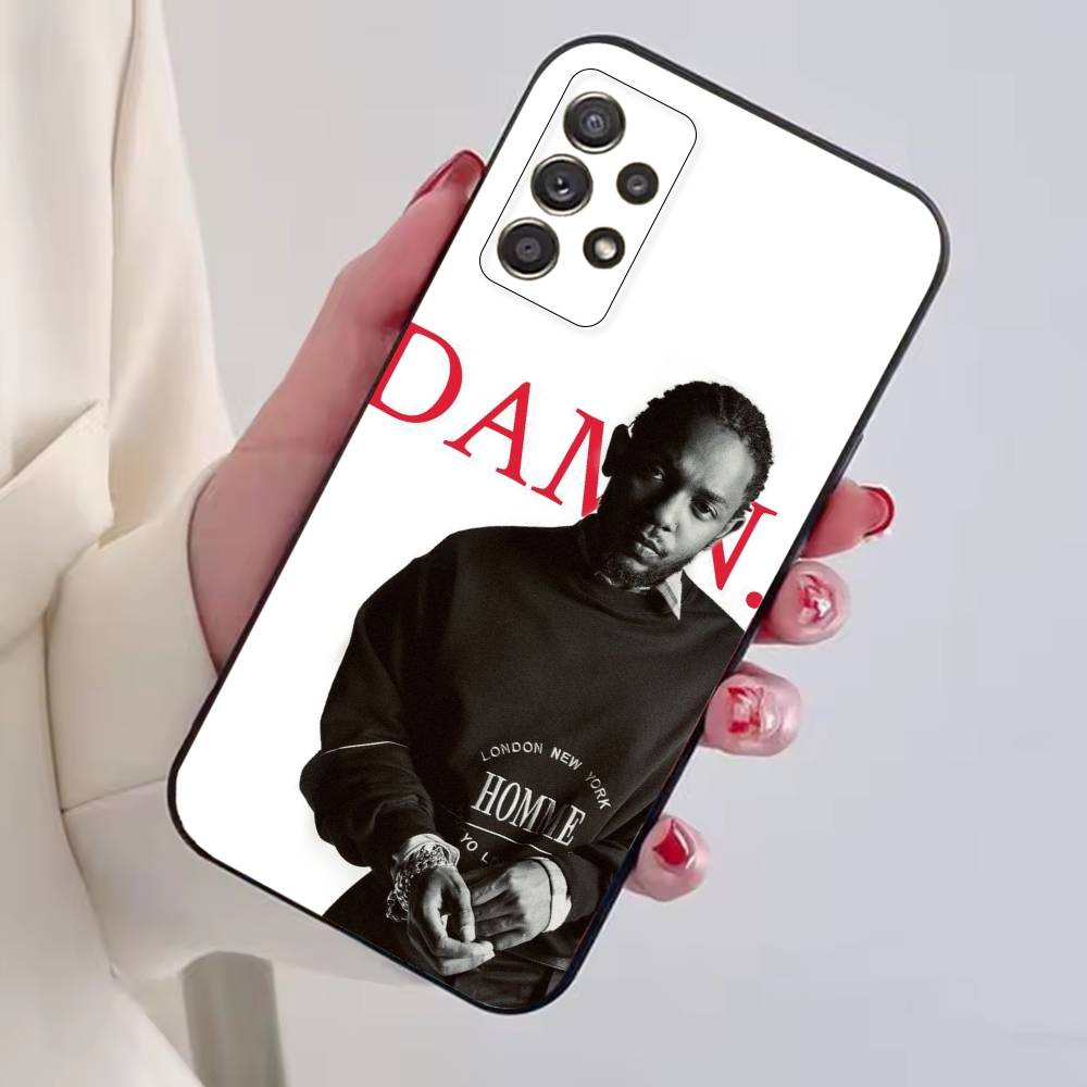 K-Kendrick Lamar Rapper Phone Case Black Silicone Soft For Samsung S25,S24,S21,S22,S23,S30,Ultra,S20,Plus,Fe,Lite