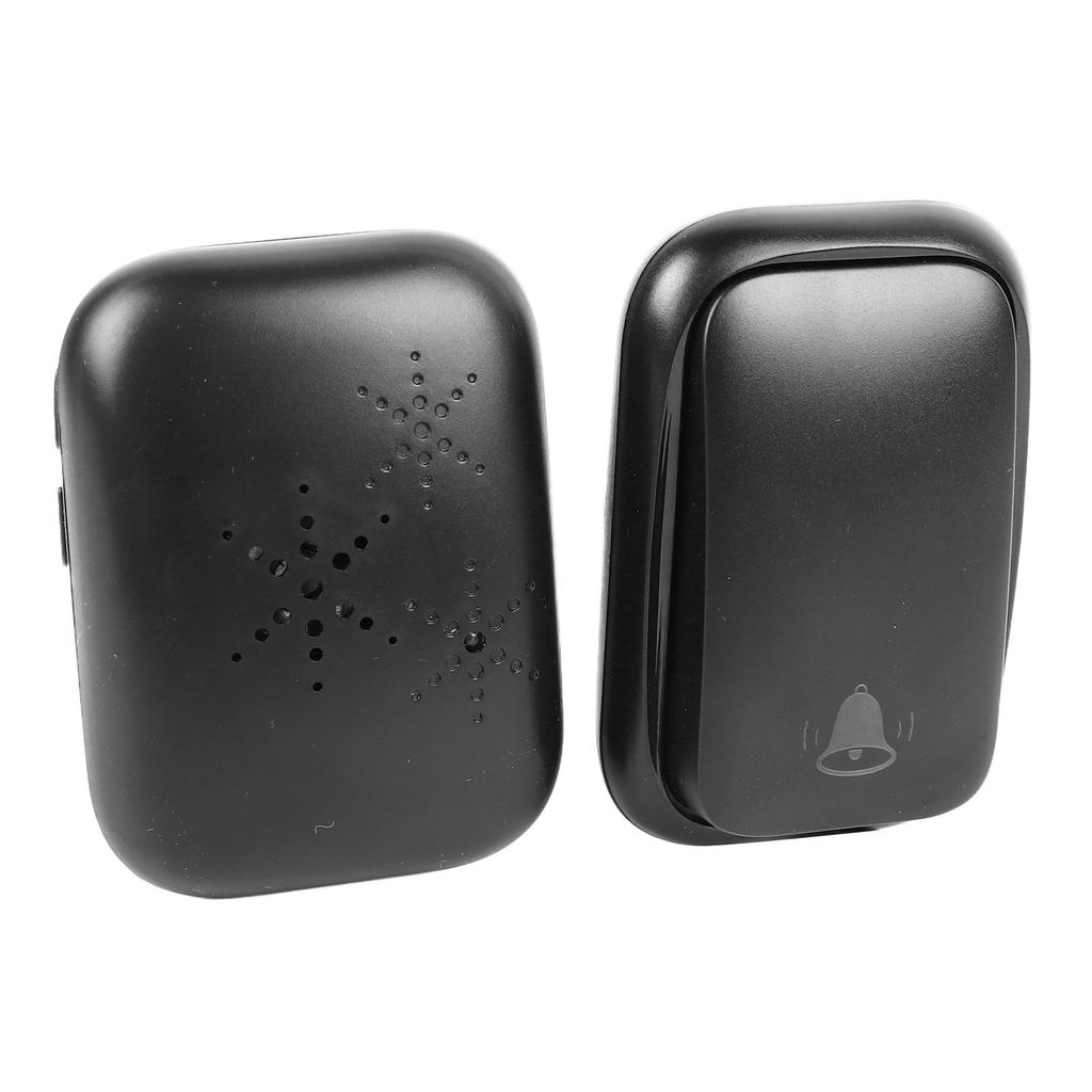 Self Powered Wireless Doorbell Waterproof Remote Control Customizable Ringtone for Home Security