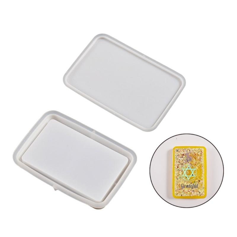 Photo Frame Silicone Mold Quicksand Crystal Epoxy Molds Resin Casting Pendant Mould DIY Craft Handmade Table Decoration