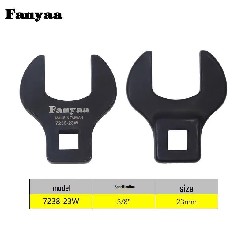 Fanyaa Open-End Torque Wrench Head Adapter