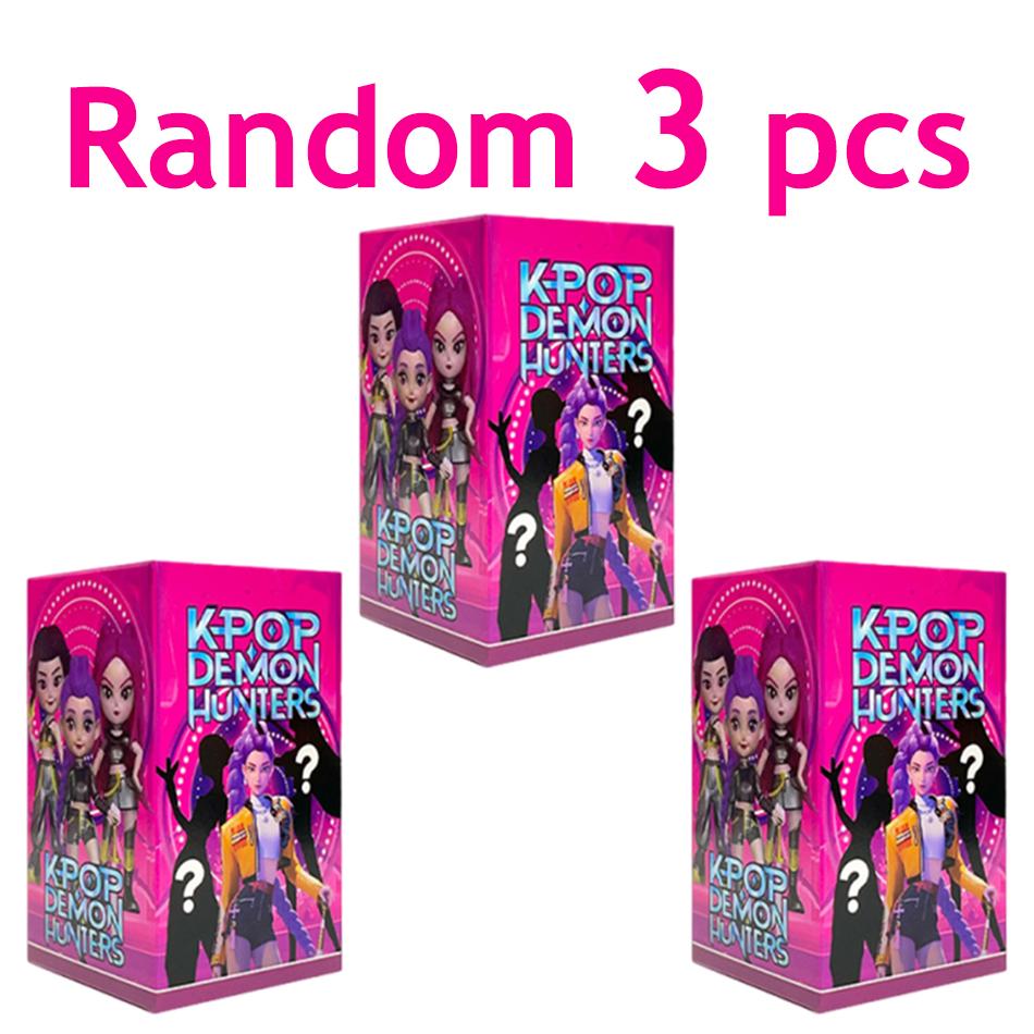 Beliebte Film-Girlgroup K-Pop Q Version Rumi Figur Modell Blind Box Trendiges Ornament Niedliche Film-Merchandise Geburtstagsgeschenk