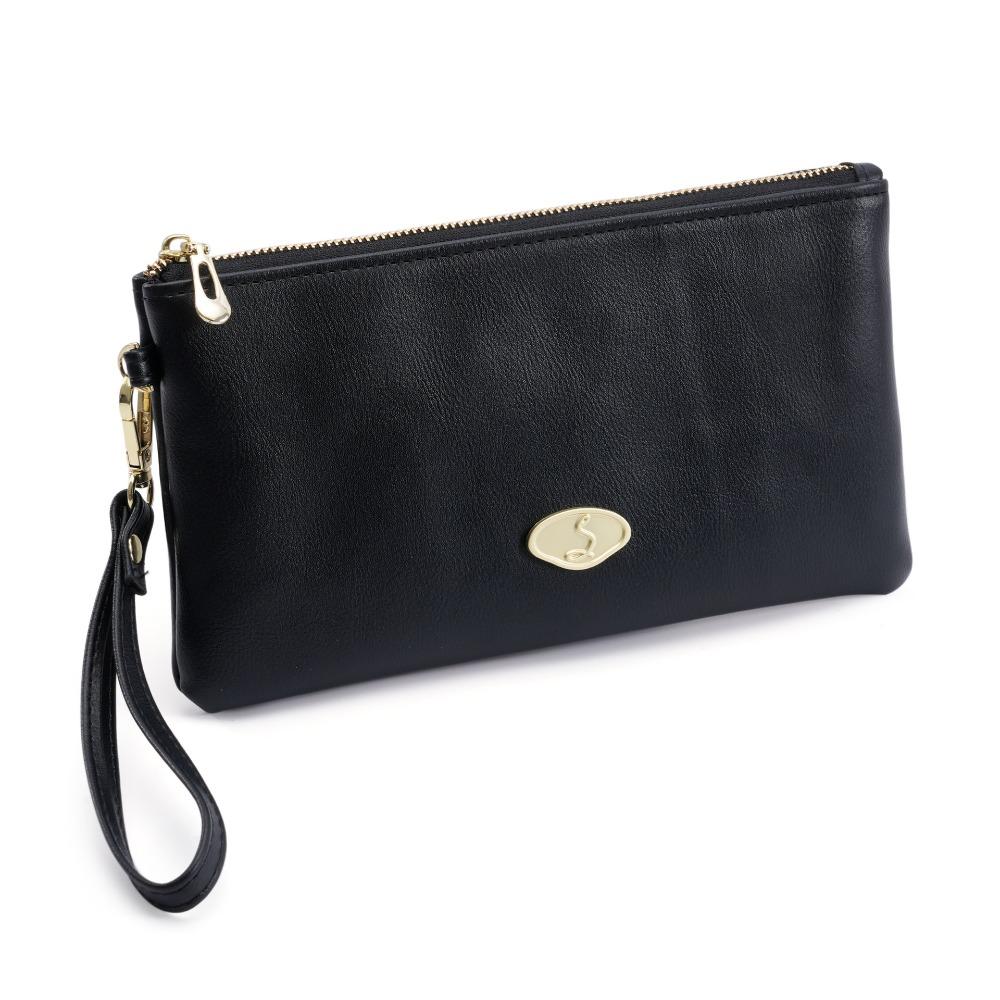 Luxury Evening Banquet Bag Square Handbag French PU Long Wallet  Daily