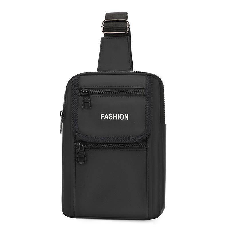 Multi-functional Men's Chest Bag Large Capacity Water-repellent Shoulder Bag Crossbody Bag