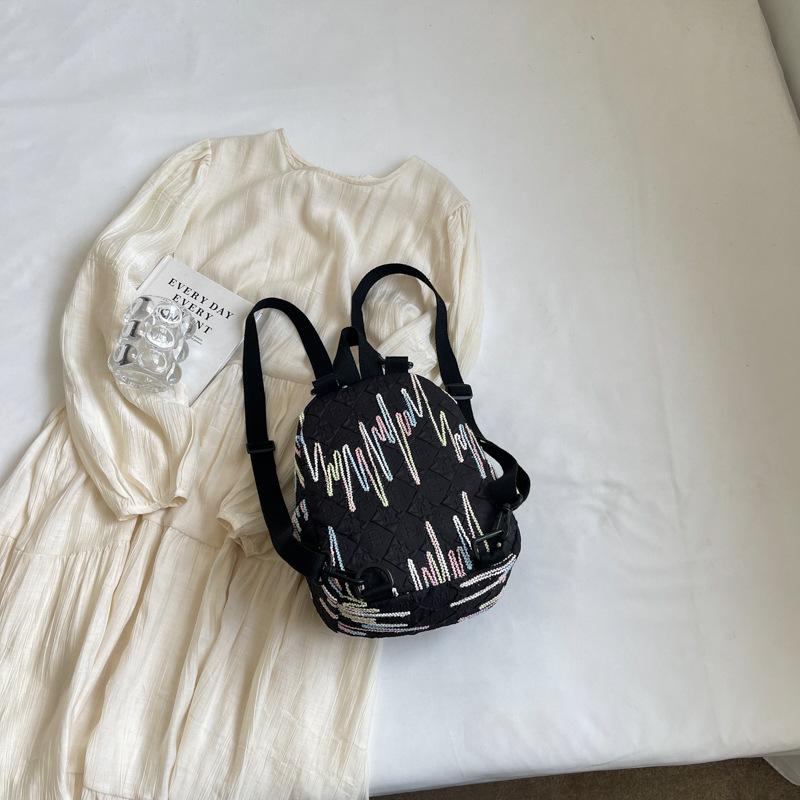 

Новий рюкзак для дівчат 2024 року Симпатичні шкільні ранці для студентів-підлітків Дівчата з кишенями Жіночий рюкзак Harajuku чорний