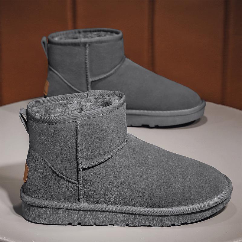 

Зимние снегоступы 2023 года для пар: Мужские, устойчивые к холоду, с бархатной подкладкой, с мягкой подошвой, сохраняющие тепло 40 серый