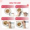 5 Pairs Kid Adult Training Chopsticks Trainers for Beginners, Japanese Wooden Beginners Training Chopsticks Helpers Set, Reble, Dishwasher Safe,