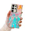 Electroplating Laser Flowers Suitable for Samsung S25 Ultra Mobile Phone Case Anti Fall S24PLUS Matte A56 Hard Shell