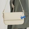 Fashionable Cherry Key Rings Stylish Cherry Bag Ornament Keychain Crystal Alloy Versatile Key Rings Accessory