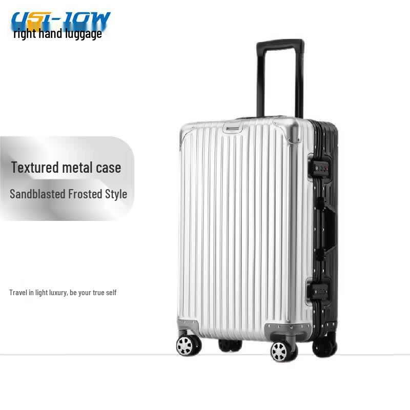 

USHOW TRAVEL Aluminum-Magnesium Alloy Hardside Luggage 20 inches
