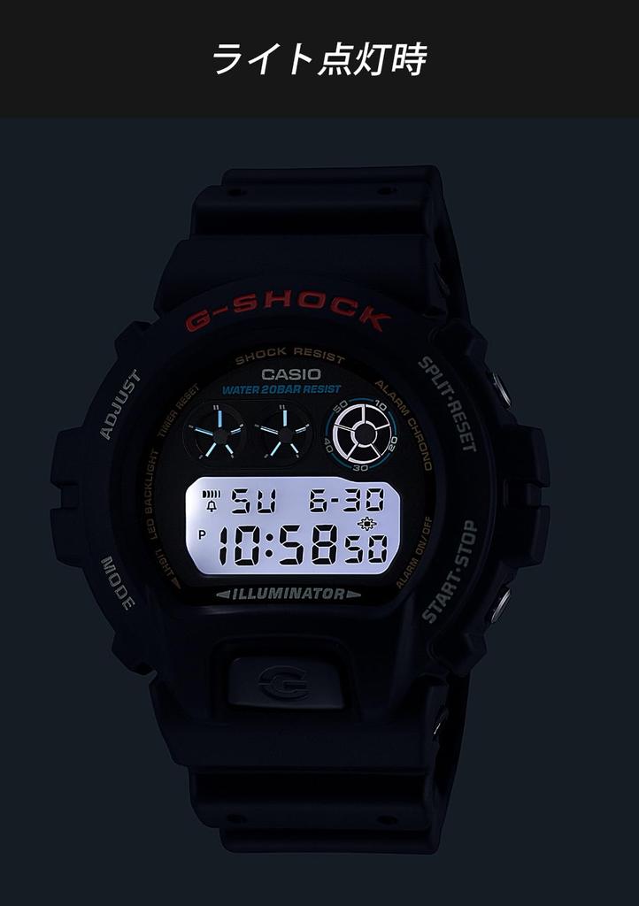Watch Black [Casio] G-Shock [] DW-6900U-1JF Men's