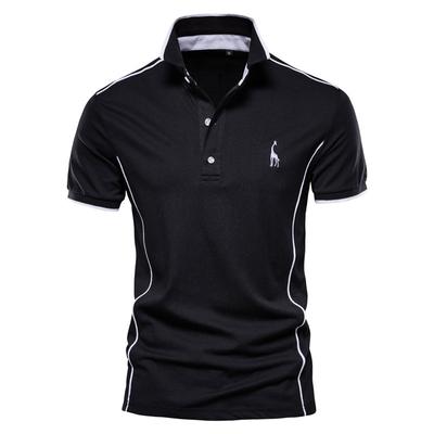 Heiß verkaufendes neues Sommer-POLO-Shirt Herren besticktes Kurzarm-T-Shirt