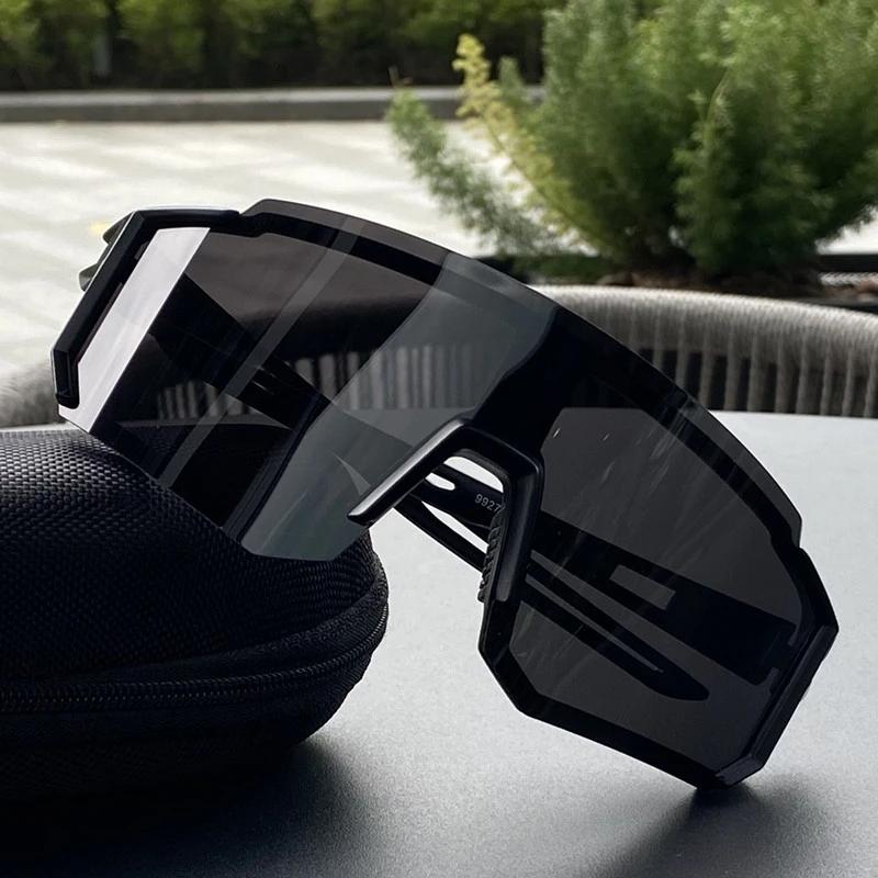 

Large Frame Cycling Sunglasses UV400 Shades Men Women Anti-Ultraviolet Sun Glasses Outdoor Sports Hiking Climbing Goggles