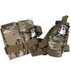 SHENKEL Lightweight Double Leg Magazine Pouch for M4/AK/G36/MP5/G3 Multicam (pouch-015mc)