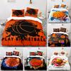 Boys Basketball Sports Theme Ball Comfortable Duvet Quilt Cover Pillowcase Bedding Set Children Bedroom Decoration Home Textile