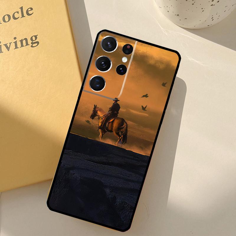 Red Dead Redemption 2 Phone Case For Samsung Galaxy S25 S20 S21 S22 S23 S24 Ultra S9 S10 Plus S25 FE Cover Shell