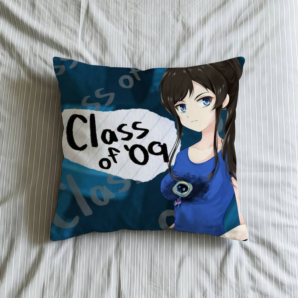 Game Cclass Of 09 Pillow Gift Home Office Decoration Bedroom Sofa Car Cushion Cover Case 45x45
