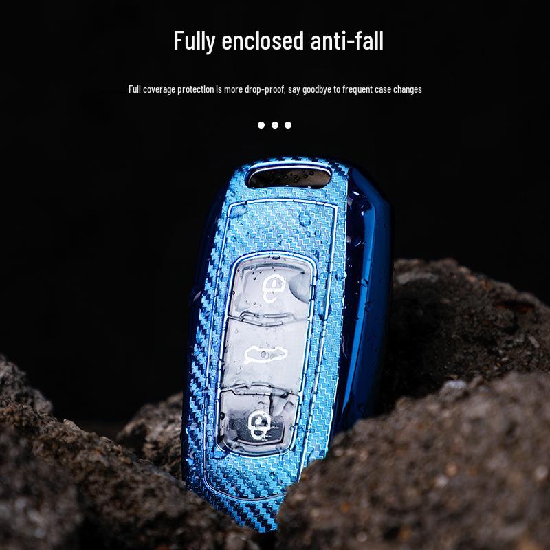 Geely Emgrand GS Vision X6 Carbon Fiber Soft Rubber Key Case