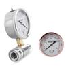 Upgraded Pressure Gauge Kit for Pressure Washer 3/8 Inches Quick Connect Power Washer Gauge Range 0-6000 PSI/0-40MPa