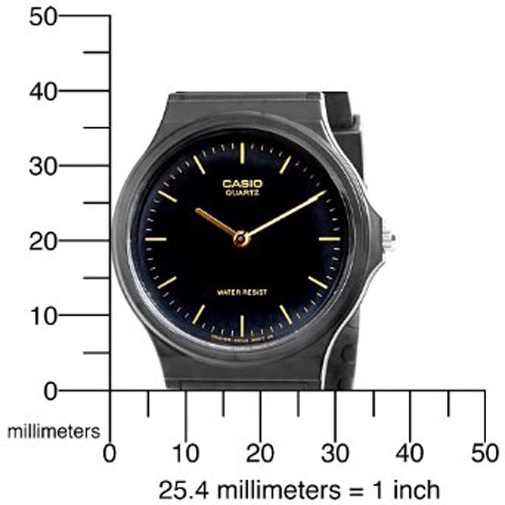 CASIO Black Watch MQ-24-1E Men's [Imported]