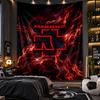 Wall Hanging Tapestry Rammstein Print Cloth for Living Room Bedroom Home Decor