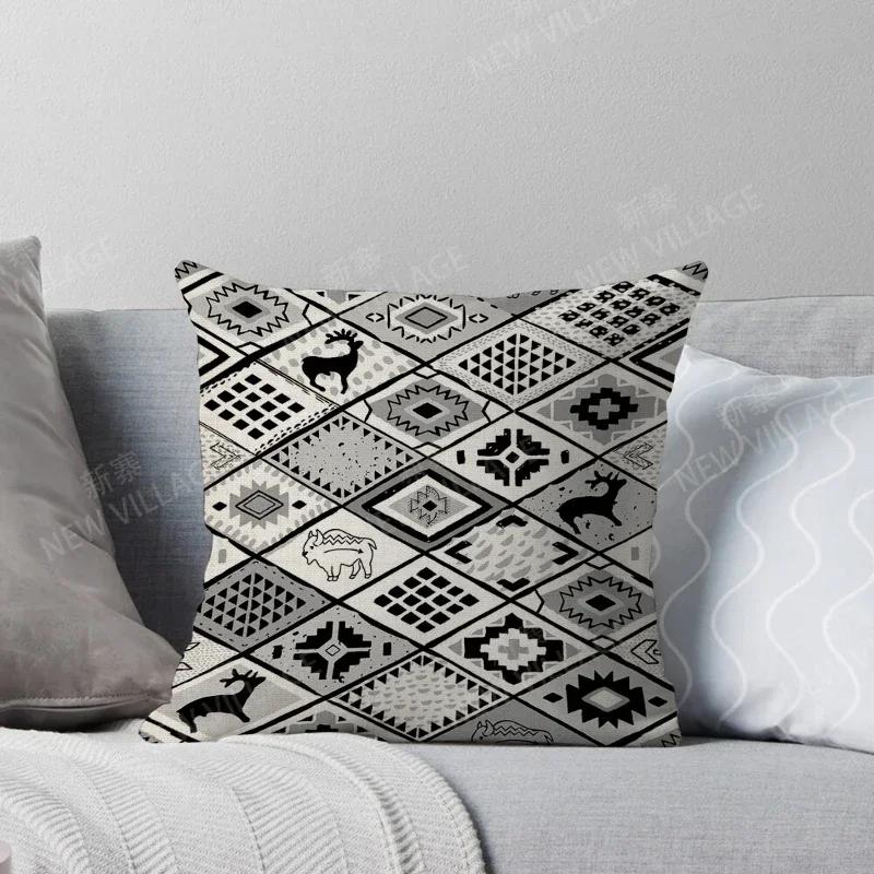 

Осенний Домашний Декор Осень Гостиная Наволочка для Подушки Диван Бохо Чехол на Подушку Марокко 30x30cm бежевый