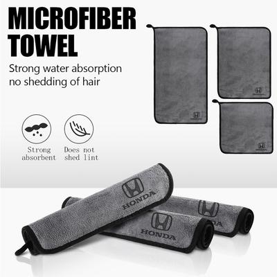 Microfiber Car Wash Towels Car Drying Cloth Towel Cleaning Tools Accessories For Civic Accord Fit Jazz Pilot Odyssey City