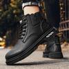 Security Boots Men Mens Ankle Boots Leather Dress Booty Man Men's Leather Winter Shoes Work & Safety Shoes Casual Sneakers Shoe
